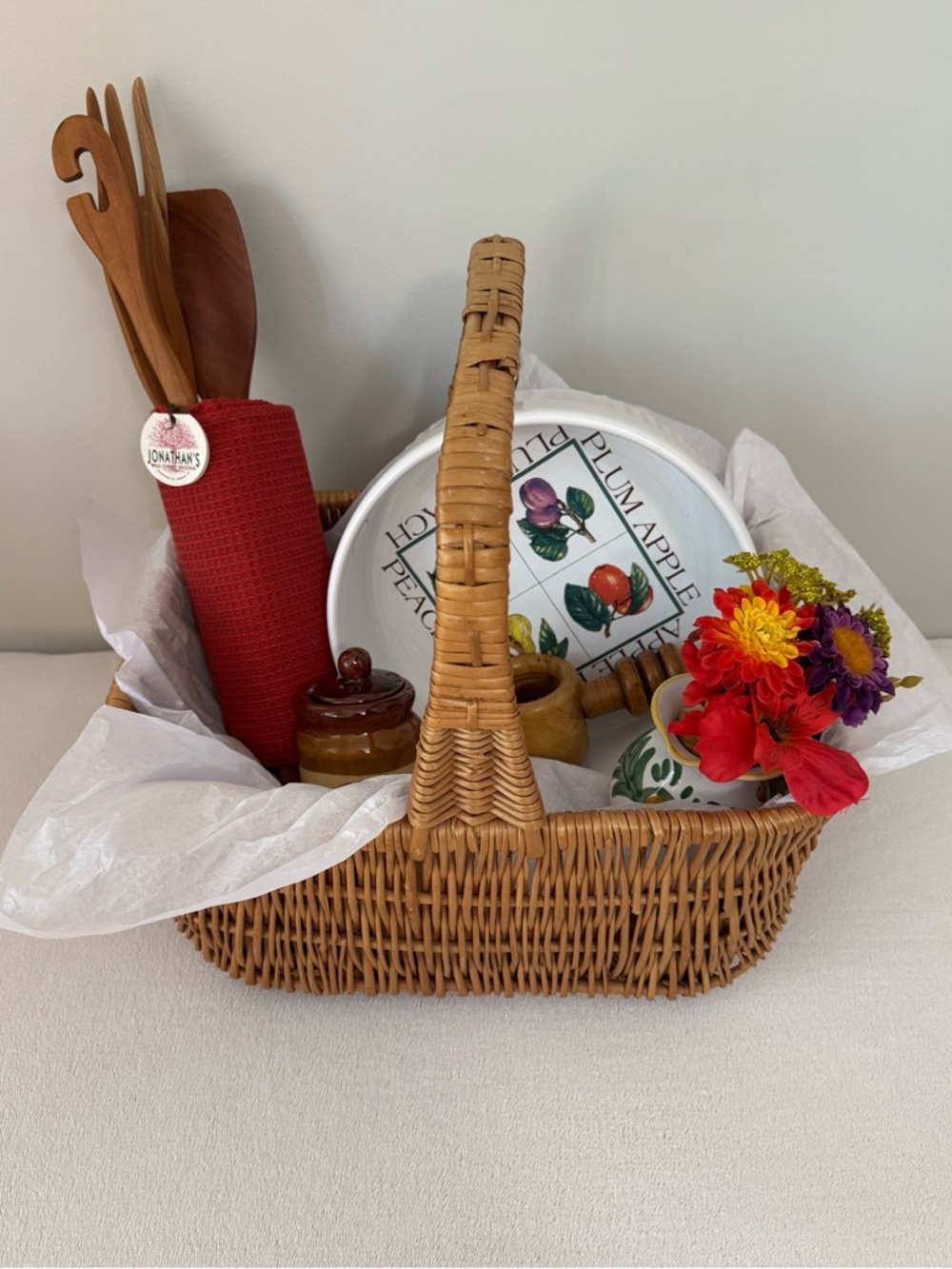 Basket Bundle Kitchen Gift Basket Farmhouse-Cottage Style